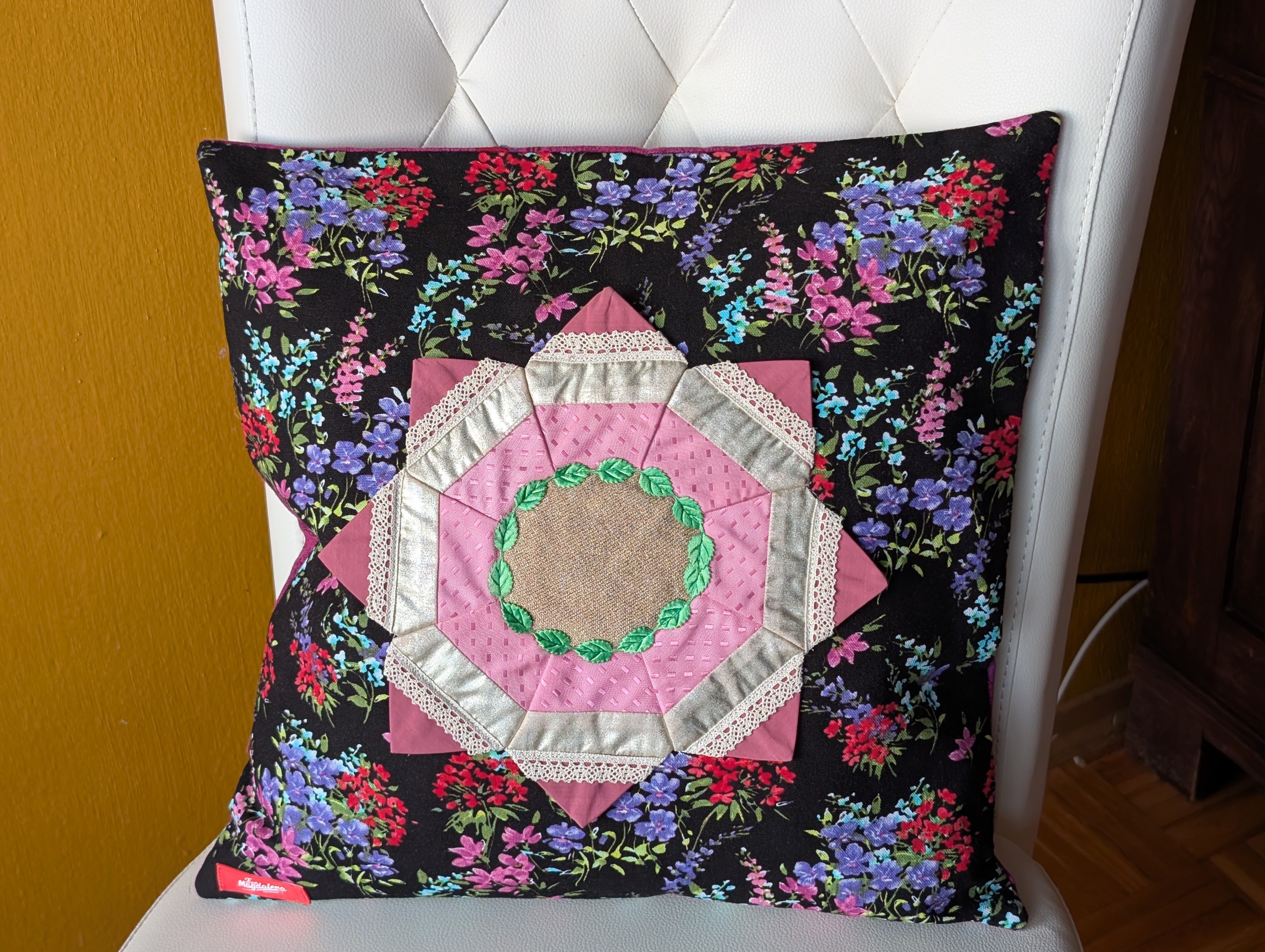 Kissen "Gartenblume"