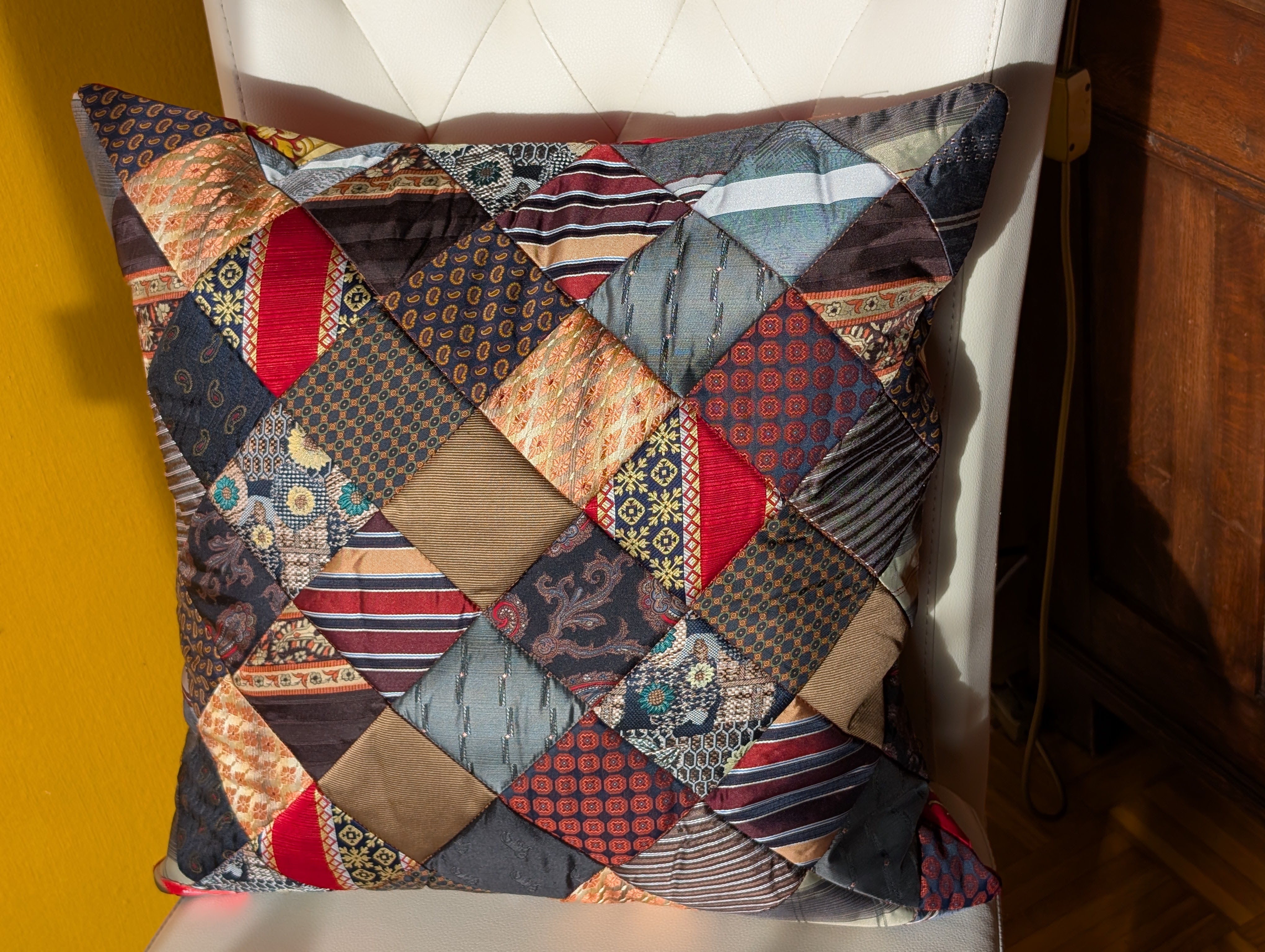 Kissen "Elegante Krawatten" N°3