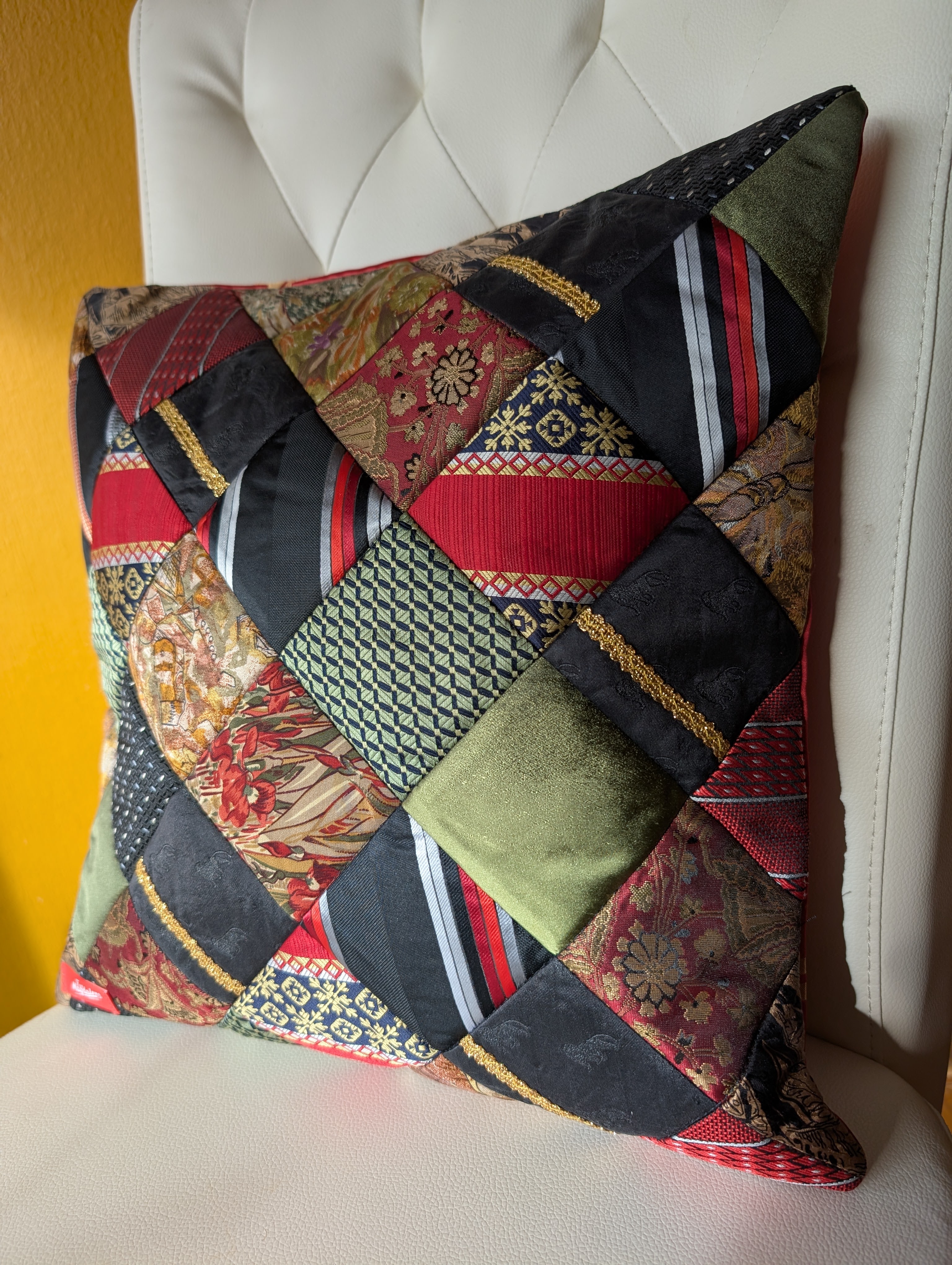 Kissen "Elegante Krawatten" N°6 - Miniaturbild 4